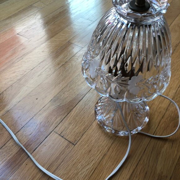 Princess house crystal mini lamp - Picture 2 of 6